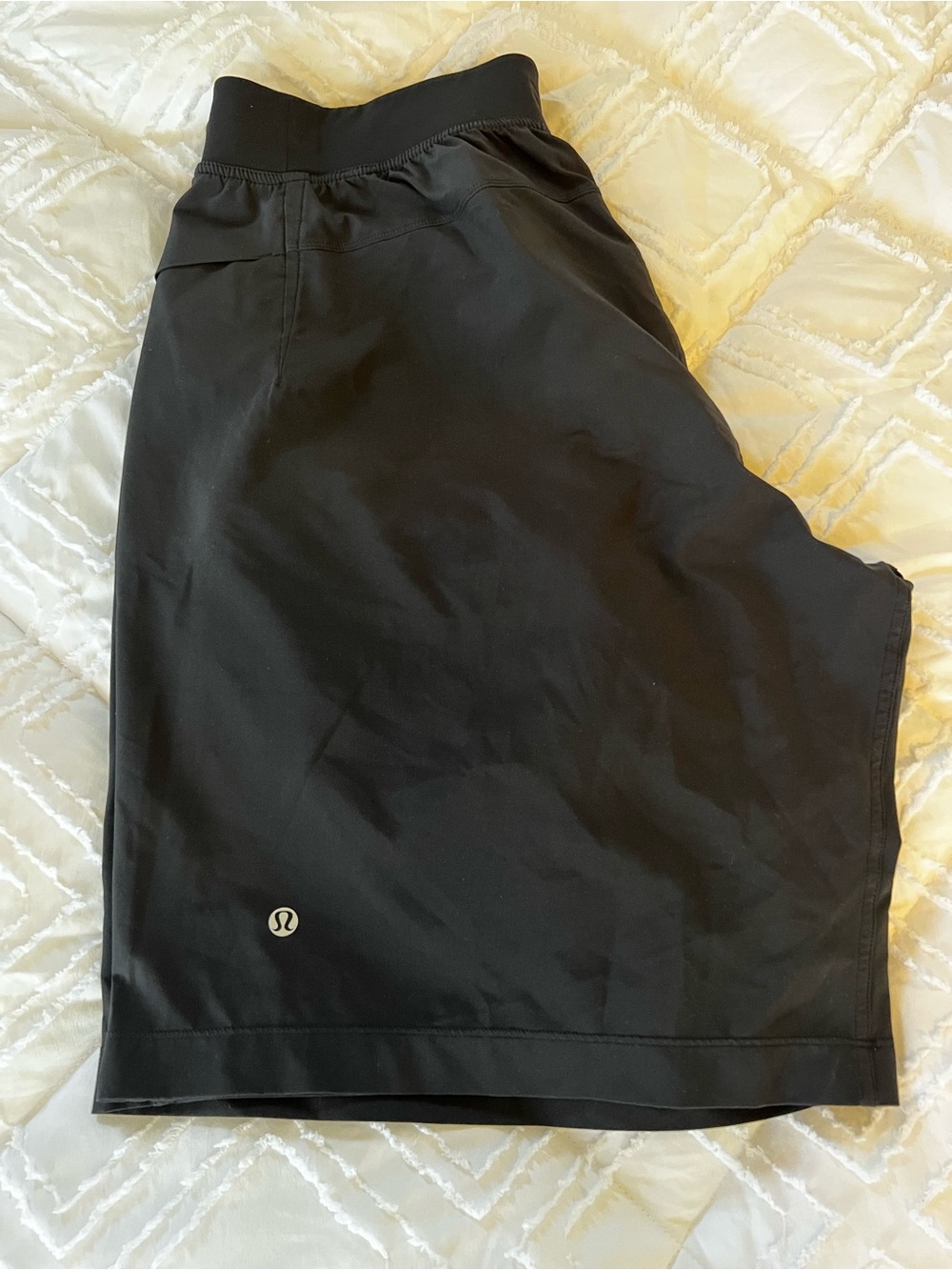 lululemon athletica Men's Black Pace Breaker Athletic Shorts